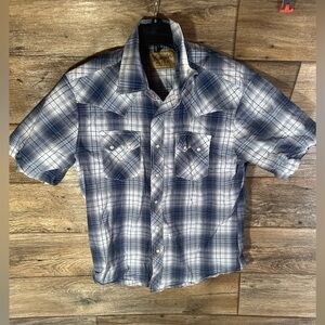 Wrangler men’s button up shirt